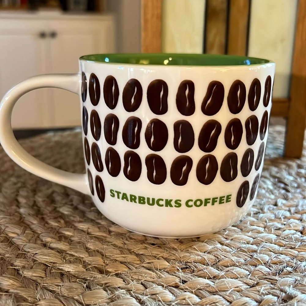 Starbucks coffee beans mug